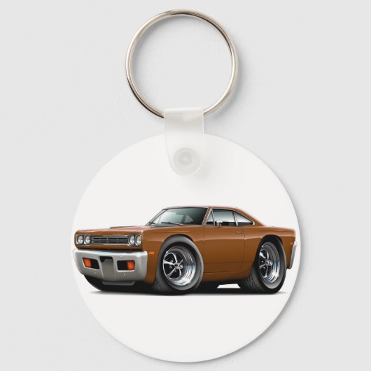 Porte-clés Voiture Brown Roadrunner 1969 (Recto)