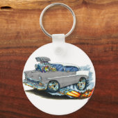 Porte-clés Voiture Chevy 150-210 Gris 1956 (Recto)