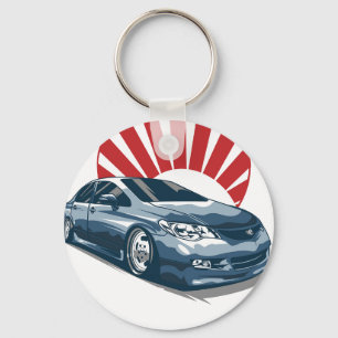 Porte-clés voiture civique