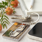 Porte-clés Voiture classique Silver Sports (Devant droit)