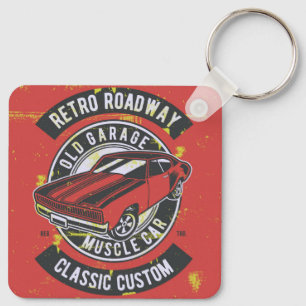 Porte-clés Voiture classique Vintage