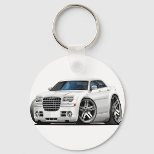 Porte-clés Voiture de blanc de Chrysler 300
