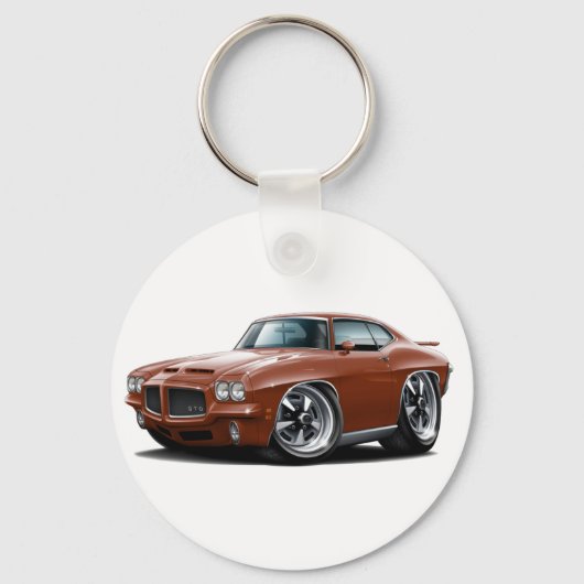 Porte-clés Voiture de bronze 1971-72 GTO (Recto)