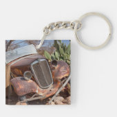 Porte-clés Voiture de coffre (Dos)