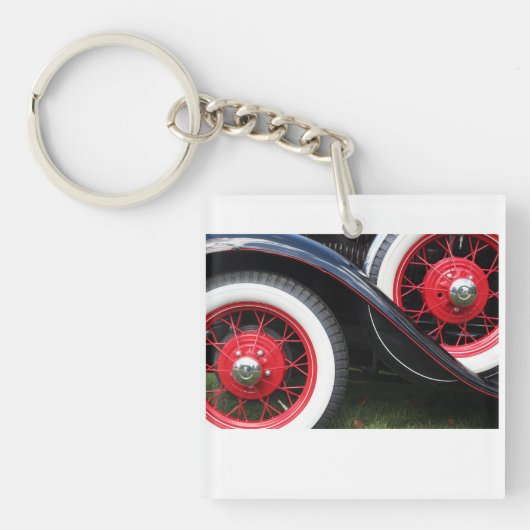 Porte-clés voiture de collection (Devant)