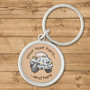 Porte-clés Voiture de dessin de vache