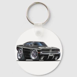 Porte-clés Voiture de noir de chargeur de Dodge