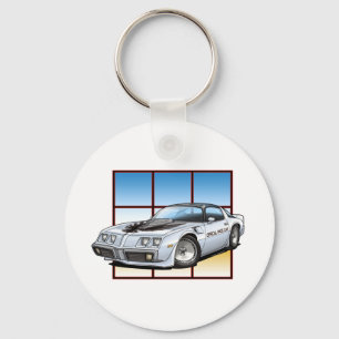 Porte-clés Voiture de pas du transport AM