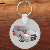 Porte-clés Voiture de rassemblement (Recto)