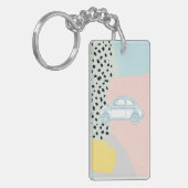 Porte-clés voiture de rêve vintage (Devant gauche)