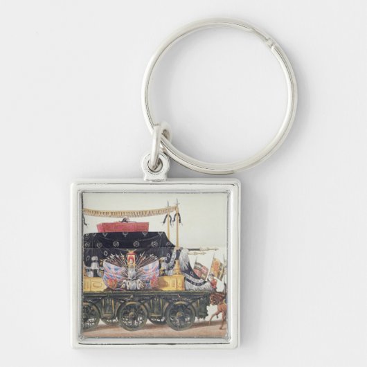 Porte-clés Voiture funèbre du duc de Wellington, 1853 (Devant)