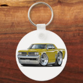 Porte-clés Voiture Gold GTO 1964 (Recto)