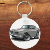 Porte-clés Voiture gris Barracuda 1967-69 (Recto)