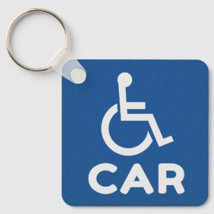 Porte-clés Voiture Handicapée