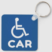 Porte-clés Voiture Handicapée (Dos)
