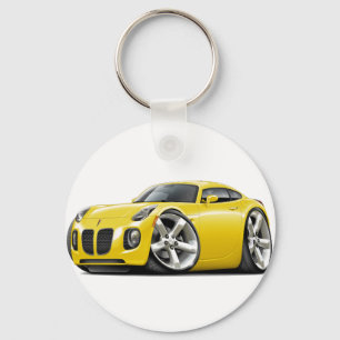 Porte-clés Voiture jaune de solstice