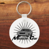 Porte-clés Voiture musculaire Chevy Nova (Recto)