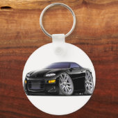 Porte-clés Voiture noire Camaro 1998-2003 (Recto)