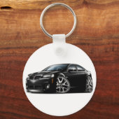 Porte-clés Voiture Noire Pontiac G8 GXP (Recto)