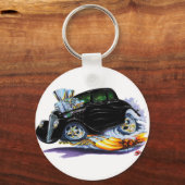 Porte-clés Voiture Noire Willys 1933-36 (Recto)