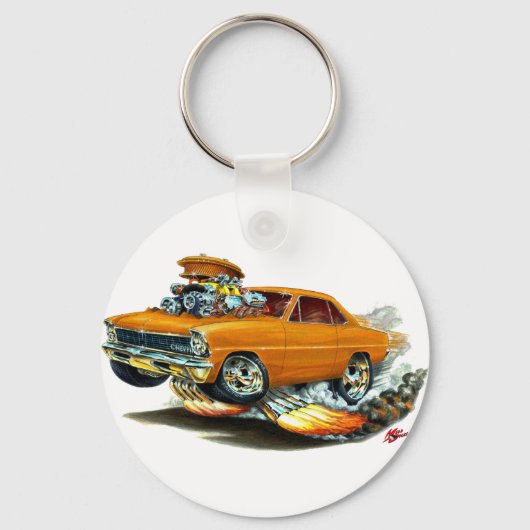Porte-clés Voiture Nova Orange 1966-67 (Recto)