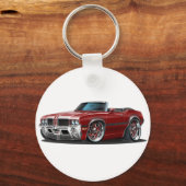 Porte-clés Voiture Oldlass Maroon (Recto)