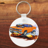 Porte-clés Voiture orange Roadrunner 1968-69 (Recto)