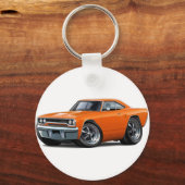 Porte-clés Voiture Orange Roadrunner 1970 (Recto)