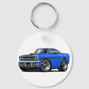Porte-clés Voiture Plymouth GTX Blue-Black 1970