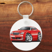 Porte-clés Voiture rouge Crossfire (Recto)