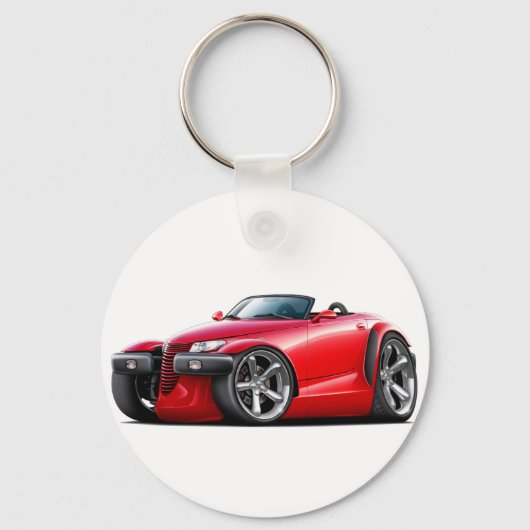 Porte-clés Voiture rouge Prowler (Recto)