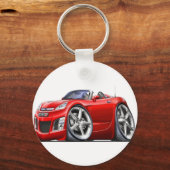 Porte-clés Voiture Sky Red (Recto)