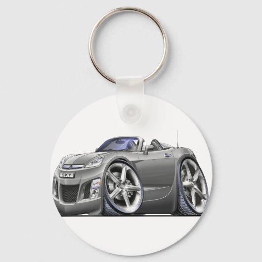 Porte-clés Voiture Sky Silver (Recto)