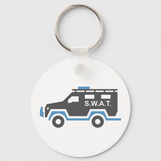 Porte-clés Voiture SWAT (Recto)