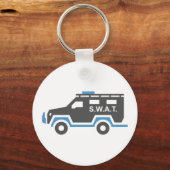 Porte-clés Voiture SWAT (Recto)