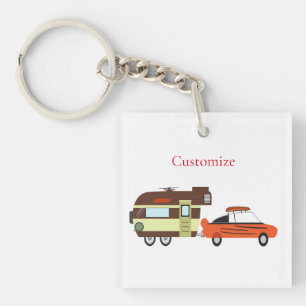 Porte-clés Voiture Vintage et Camper Thunder_Cove