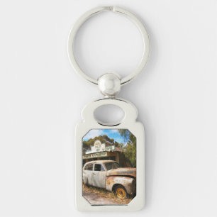 Porte-clés Voiture Vintage Et Garage, Clavier Métal