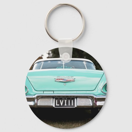 Porte-clés Voiture vintage rétro (Recto)