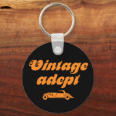 Porte-clés Voitures anciennes adeptes (Recto)