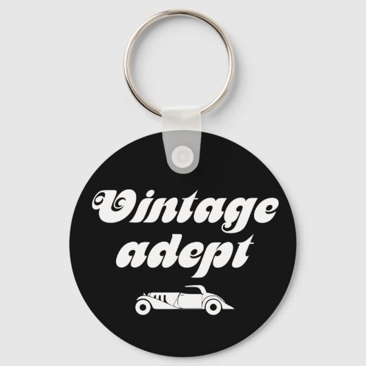 Porte-clés Voitures anciennes adeptes (Recto)