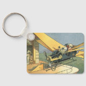 Porte-clés Voitures cabriolet Steampunk de science-fiction vi (Verso)