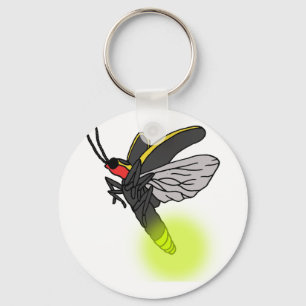 Porte-clés vol 2 d'insecte de foudre allumé
