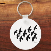 Porte-clés Vol de pigeons (Recto)