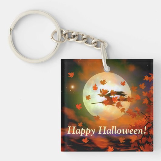 Porte-clés Vol Halloween Witch (Devant)