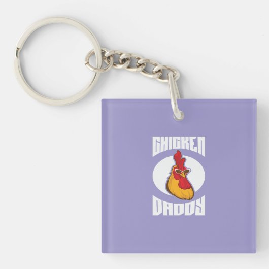 Porte-clés Volailles élevées par Chicken Daddy (Devant)
