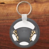 Porte-clés Volant à motif Jaguar (Recto)