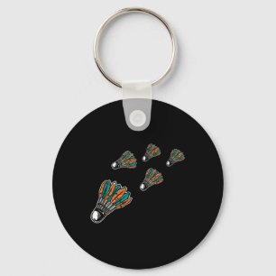 Porte-clés Volant coloré de badminton pour moi joueur de badm