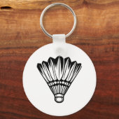 Porte-clés Volant de badminton (Recto)