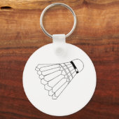 Porte-clés Volant de badminton (Recto)