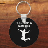 Porte-clés Volant de badminton Sayings (Recto)
